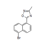 5-(5-Bromonaphthalen-1-yl)-3-methyl-1,2,4-oxadiazole