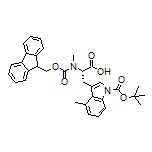 (S)-3-(1-Boc-4-methyl-3-indolyl)-2-[Fmoc-(methyl)amino]propanoic Acid