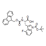 (S)-2-[Fmoc-(methyl)amino]-3-(1-Boc-4-fluoro-3-indolyl)propanoic Acid