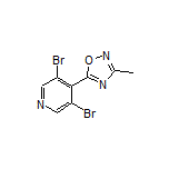 5-(3,5-Dibromopyridin-4-yl)-3-methyl-1,2,4-oxadiazole