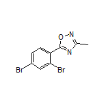 5-(2,4-Dibromophenyl)-3-methyl-1,2,4-oxadiazole