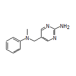 5-[[Methyl(phenyl)amino]methyl]pyrimidin-2-amine