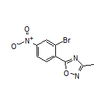 5-(2-Bromo-4-nitrophenyl)-3-methyl-1,2,4-oxadiazole