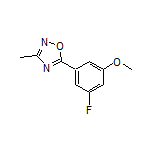5-(3-Fluoro-5-methoxyphenyl)-3-methyl-1,2,4-oxadiazole