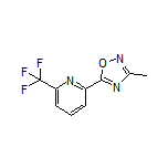 3-Methyl-5-[6-(trifluoromethyl)pyridin-2-yl]-1,2,4-oxadiazole