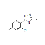 5-(2-Chloro-4-methylphenyl)-3-methyl-1,2,4-oxadiazole