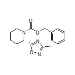 (S)-5-(1-Cbz-piperidin-2-yl)-3-methyl-1,2,4-oxadiazole
