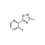 5-(3-Iodopyridin-2-yl)-3-methyl-1,2,4-oxadiazole