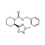 (R)-5-(1-Cbz-piperidin-2-yl)-3-methyl-1,2,4-oxadiazole