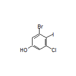 3-Bromo-5-chloro-4-iodophenol
