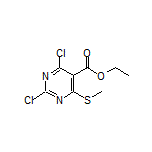 Ethyl 2,4-Dichloro-6-(methylthio)pyrimidine-5-carboxylate