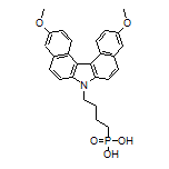 [4-(3,11-Dimethoxy-7H-dibenzo[c,g]carbazol-7-yl)butyl]phosphonic Acid