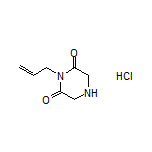 1-Allylpiperazine-2,6-dione Hydrochloride