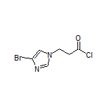3-(4-Bromo-1H-imidazol-1-yl)propanoyl Chloride
