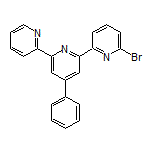 6-Bromo-4’-phenyl-2,2’:6’,2’’-terpyridine