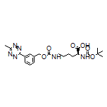 N2-Boc-N6-[[[3-(6-methyl-1,2,4,5-tetrazin-3-yl)benzyl]oxy]carbonyl]-L-lysine