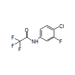 N-(4-Chloro-3-fluorophenyl)-2,2,2-trifluoroacetamide