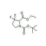 Ethyl 1-Boc-3,3-difluoropyrrolidine-2-carboxylate
