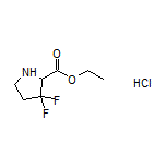 Ethyl 3,3-Difluoropyrrolidine-2-carboxylate Hydrochloride