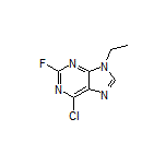 6-Chloro-9-ethyl-2-fluoro-9H-purine