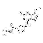 (S)-N-(1-Boc-pyrrolidin-3-yl)-9-ethyl-2-fluoro-9H-purin-6-amine