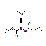 1,2-DiBoc-1-[(trimethylsilyl)ethynyl]hydrazine