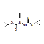 1,2-DiBoc-1-ethynylhydrazine