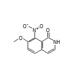 7-Methoxy-8-nitroisoquinolin-1(2H)-one