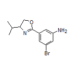 3-Bromo-5-(4-isopropyl-4,5-dihydrooxazol-2-yl)aniline