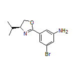 (S)-3-Bromo-5-(4-isopropyl-4,5-dihydrooxazol-2-yl)aniline