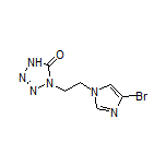 1-[2-(4-Bromo-1-imidazolyl)ethyl]-1H-tetrazol-5(4H)-one