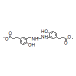 Dimethyl 3,3’-[[[Ethane-1,2-diylbis(azanediyl)]bis(methylene)]bis(4-hydroxy-3,1-phenylene)]dipropionate