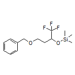 [[4-(Benzyloxy)-1,1,1-trifluorobutan-2-yl]oxy]trimethylsilane