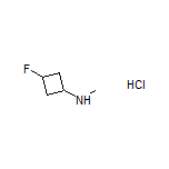 3-Fluoro-N-methylcyclobutanamine Hydrochloride