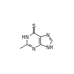 2-Methyl-1H-purine-6(9H)-thione
