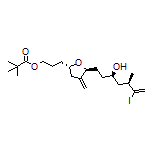 3-[(2S,5S)-5-[(3R,5R)-3-Hydroxy-6-iodo-5-methylhept-6-en-1-yl]-4-methylenetetrahydrofuran-2-yl]propyl Pivalate