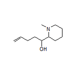 1-(1-Methylpiperidin-2-yl)pent-4-en-1-ol