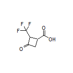 3-Oxo-2-(trifluoromethyl)cyclobutanecarboxylic Acid