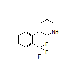 3-[2-(Trifluoromethyl)phenyl]piperidine