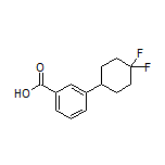 3-(4,4-Difluorocyclohexyl)benzoic Acid