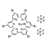 Tris(4,4’-dibromo-2,2’-bipyridine)Ruthenium(II) Bis(hexafluorophosphate)