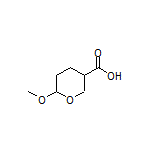 6-Methoxytetrahydro-2H-pyran-3-carboxylic Acid