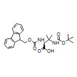 (S)-2-(Fmoc-amino)-3-(Boc-amino)-3-methylbutanoic Acid