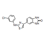5-[2-[(3-Chlorophenyl)amino]thiazol-4-yl]-1H-benzo[d]imidazol-2(3H)-one