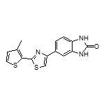 5-[2-(3-Methylthiophen-2-yl)thiazol-4-yl]-1H-benzo[d]imidazol-2(3H)-one