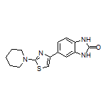 5-[2-(1-Piperidyl)thiazol-4-yl]-1H-benzo[d]imidazol-2(3H)-one