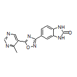 5-[5-(4-Methylpyrimidin-5-yl)-1,2,4-oxadiazol-3-yl]-1H-benzo[d]imidazol-2(3H)-one