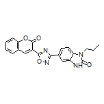 5-[5-(2-Oxo-2H-chromen-3-yl)-1,2,4-oxadiazol-3-yl]-1-propyl-1H-benzo[d]imidazol-2(3H)-one