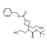 2-[Boc-[1-Cbz-3-(2-hydroxyethyl)azetidin-3-yl]amino]ethanol