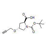(2S,4R)-1-Boc-4-(2-propyn-1-yloxy)pyrrolidine-2-carboxylic Acid